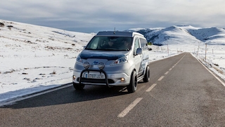 Nissan e-NV200 Winter Camper Concept