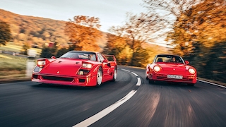 Ferrari F40   Porsche 959