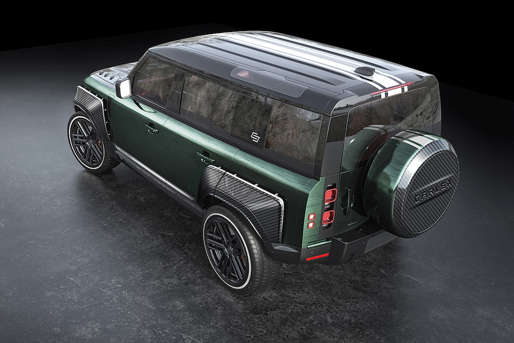 Carlex Design Land Rover Defender Racing Green Edition