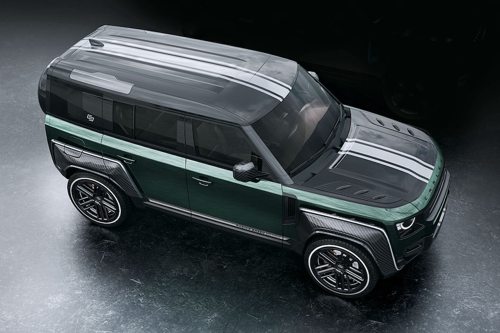 Carlex Design Land Rover Defender Racing Green Edition