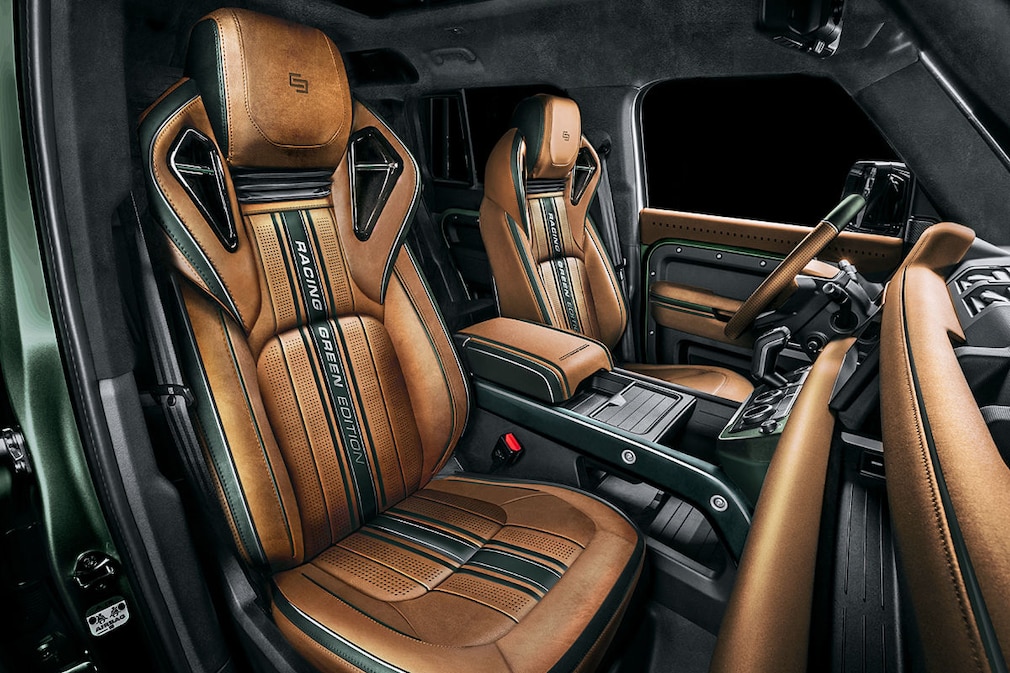 Carlex Design Land Rover Defender Racing Green Edition
