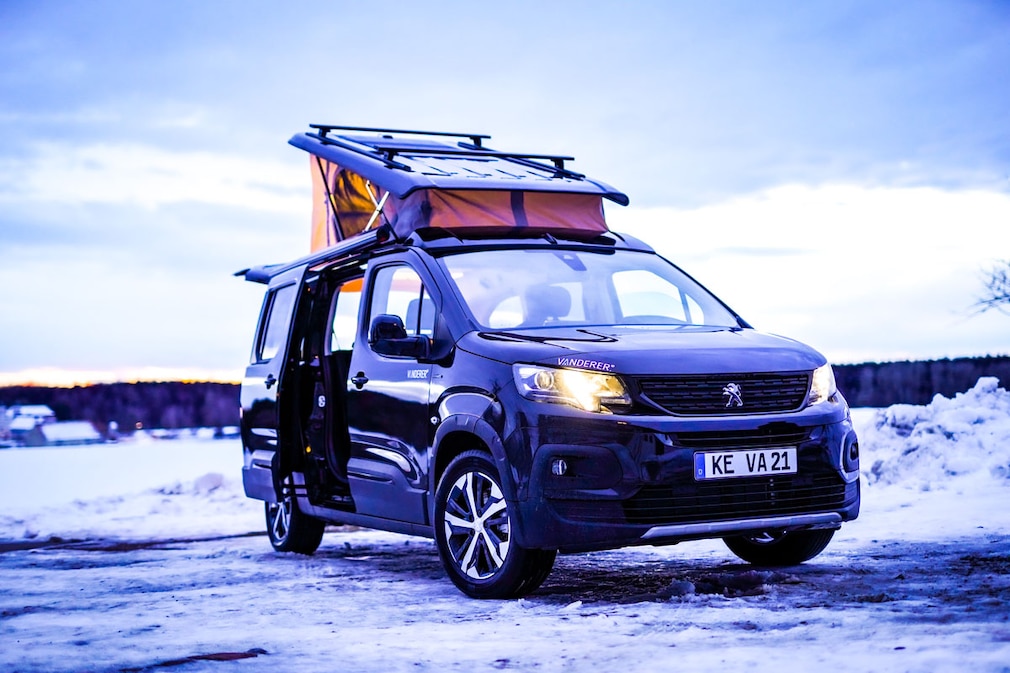 Camper von Vanderer (Basis: Peugeot Rifter)