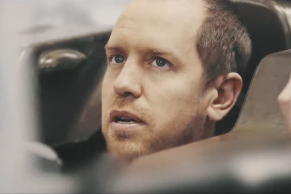 Vettel zeigt sich mit Corona-Frisur