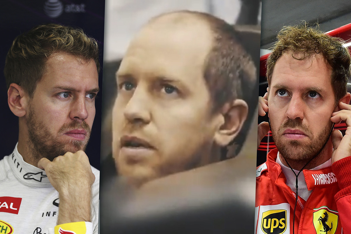 Formel 1 Vettel Mit Stirnglatze Reaktionen Auf Vettel Frisur Autobild De