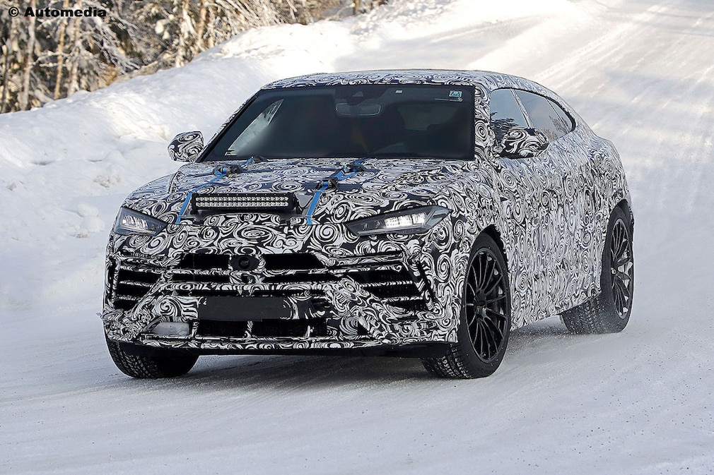 Erlkönig Lamborghini Urus EVO