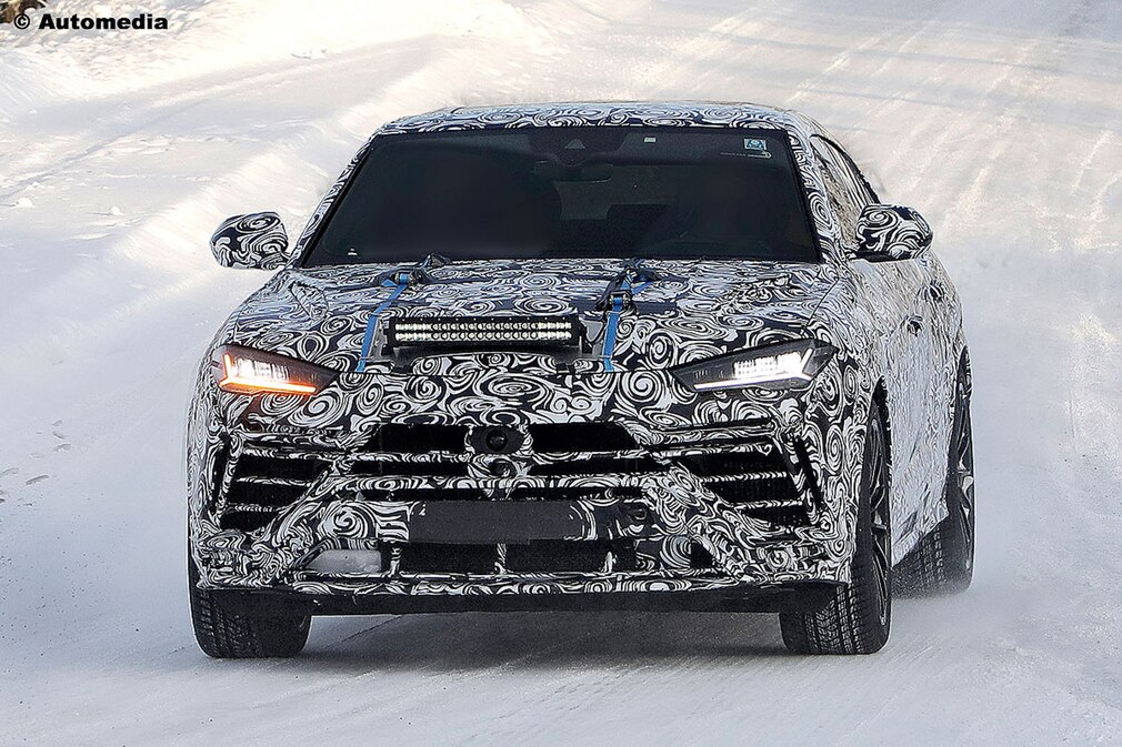 Erlkönig Lamborghini Urus EVO