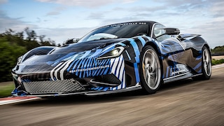 Mit Nick Heidfeld im Pininfarina Battista