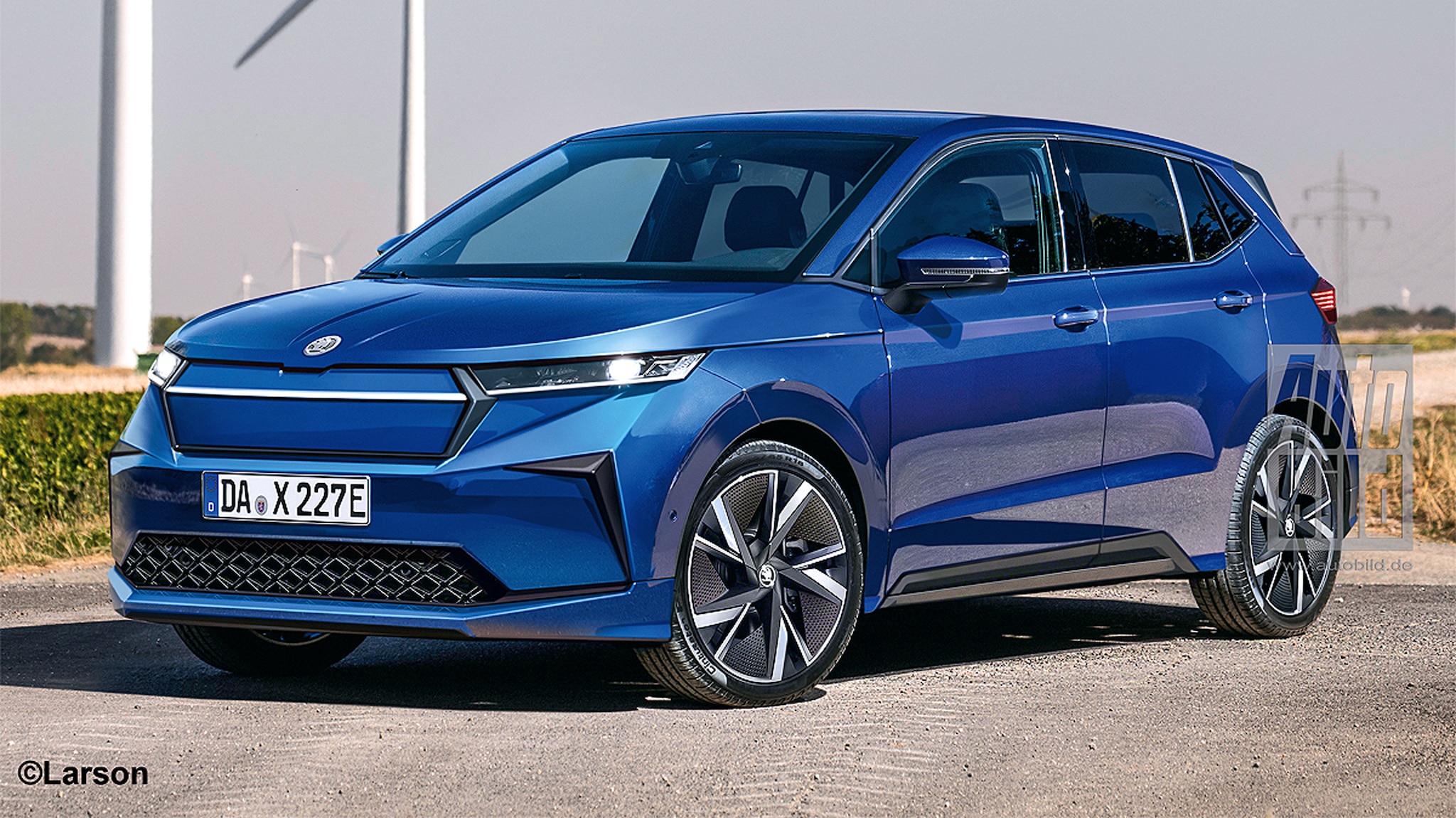 Skoda EAuto Kleinwagen (2024) ElektroSkoda im FabiaFormat AUTO BILD