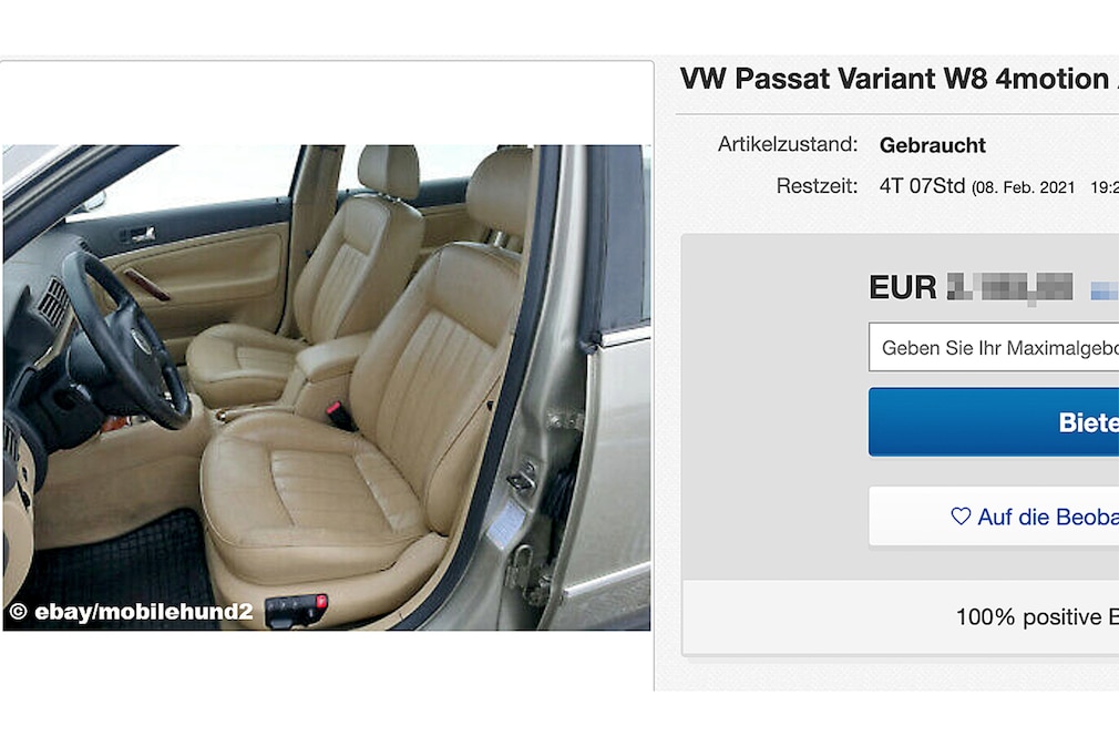 VW Passat Variant W8 4motion Automatik 4.0