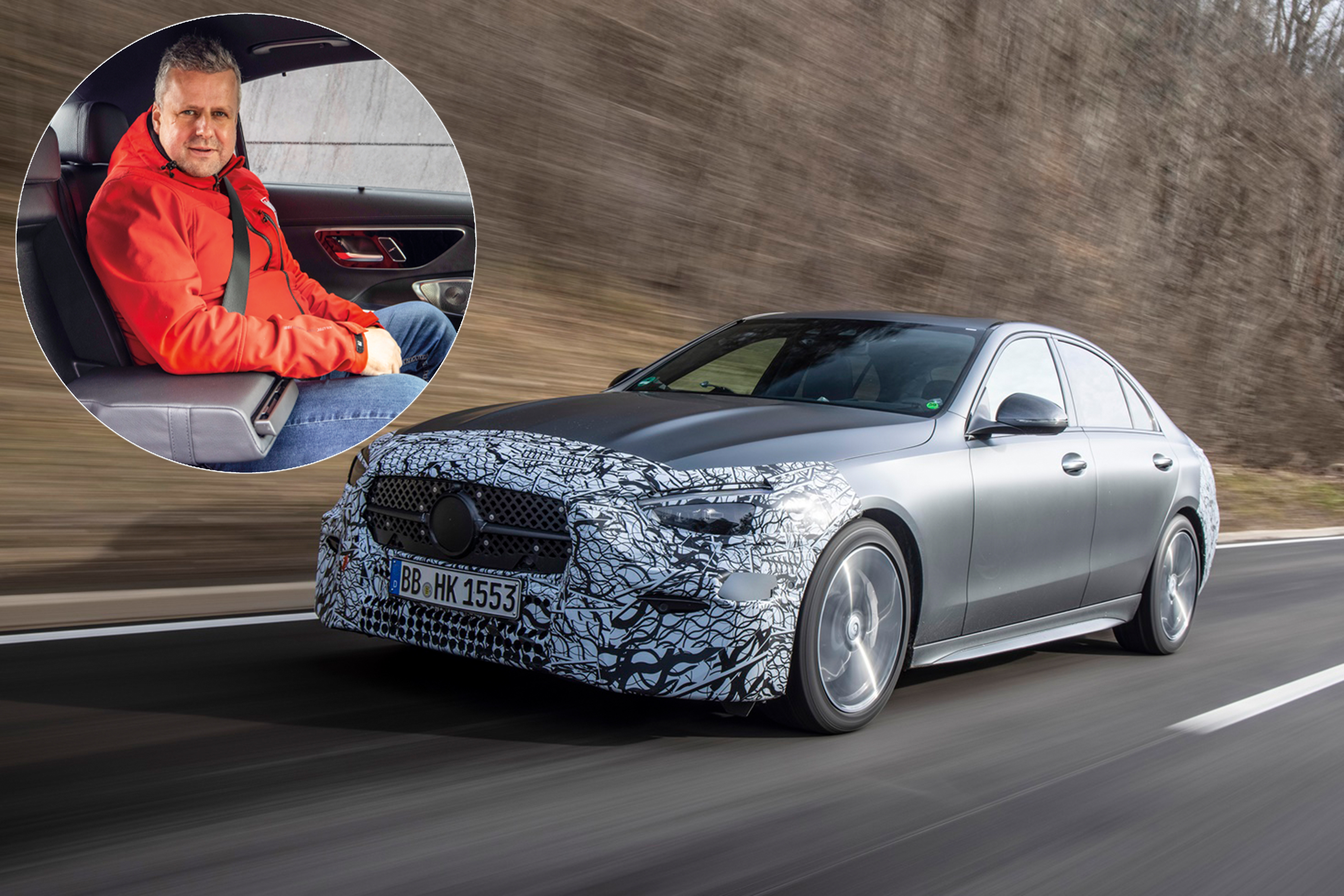 So Agil War Die C Klasse Noch Nie Erste Mitfahrt Im Prototyp Autobild De