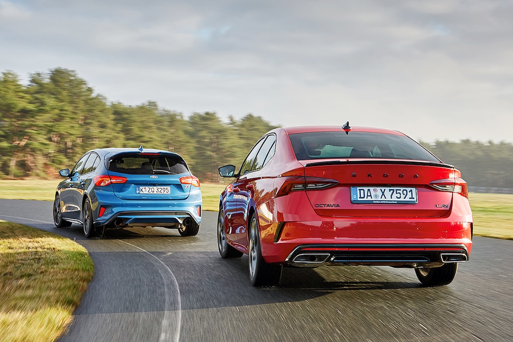 Ford Focus ST Skoda Octavia RS