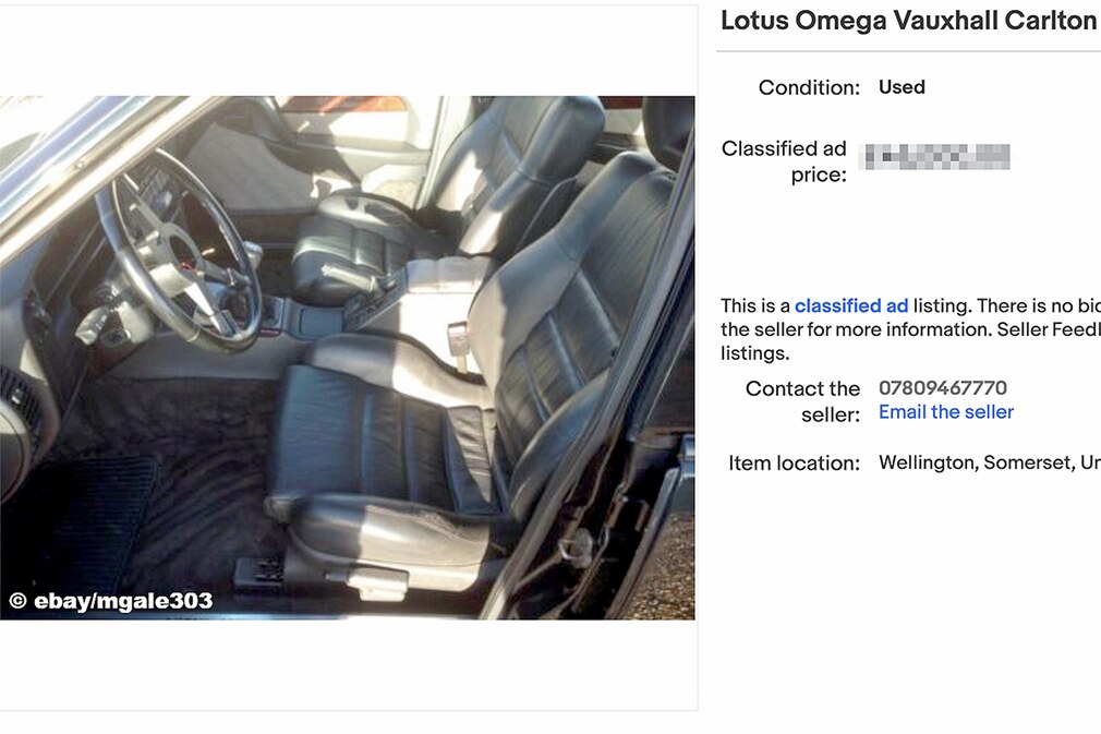 Lotus Omega Vauxhall Carlton