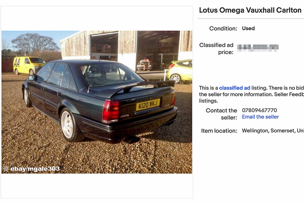 Lotus Omega Vauxhall Carlton