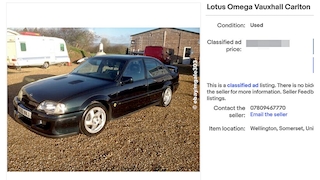 Lotus Omega Vauxhall Carlton
