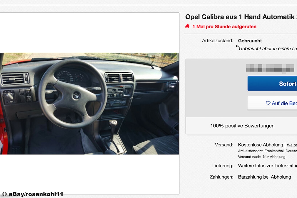 Opel Calibra 2,0 8V
