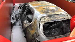 Neuer Golf GTE fängt plötzlich Feuer