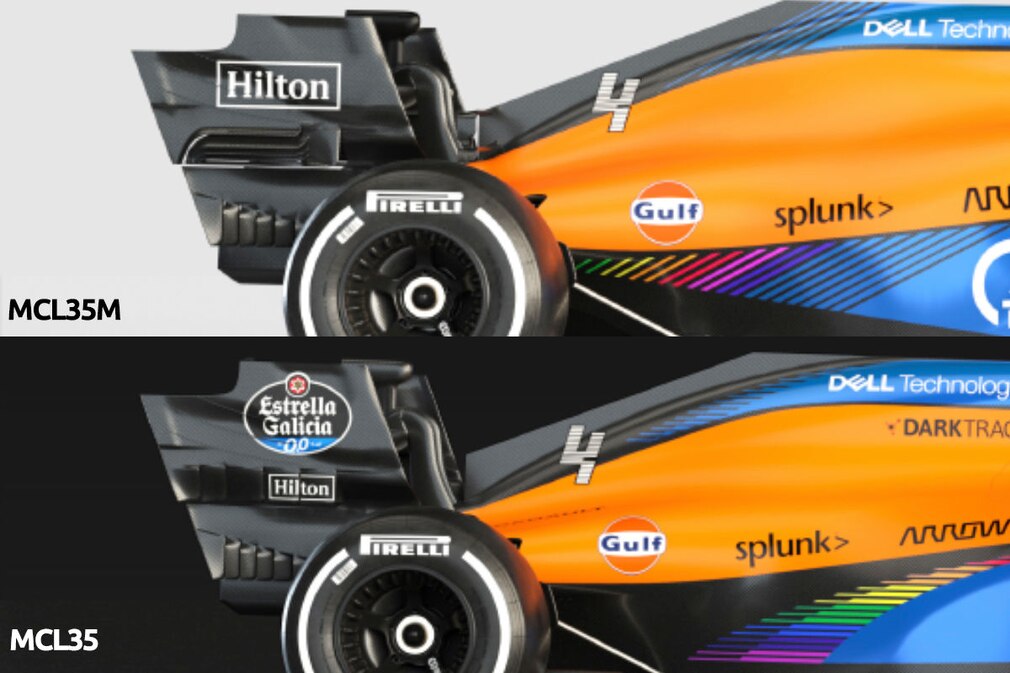 Formel 1: McLaren MCL35 und MCL35M im Vergleich
