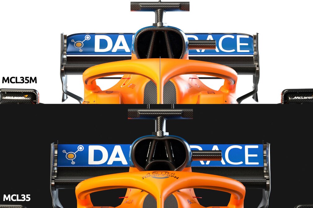 Formel 1: McLaren MCL35 und MCL35M im Vergleich