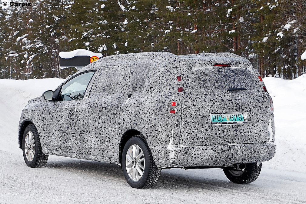 Erlkönig Dacia Logan MCV / Wagon