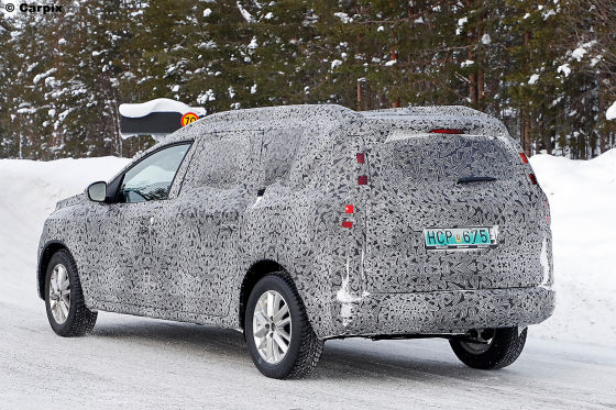 Erlkönig Dacia Logan MCV / Wagon Erlkönig Dacia Logan MCV / Wagon