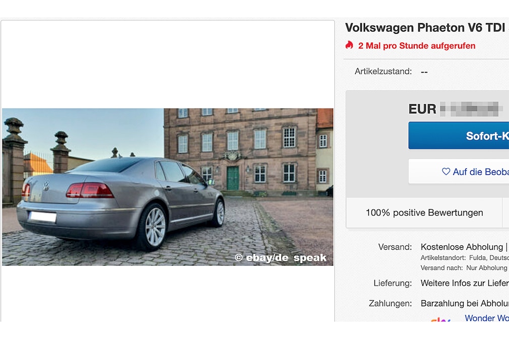 Volkswagen Phaeton V6 TDI 4-Motion Exclusiv
