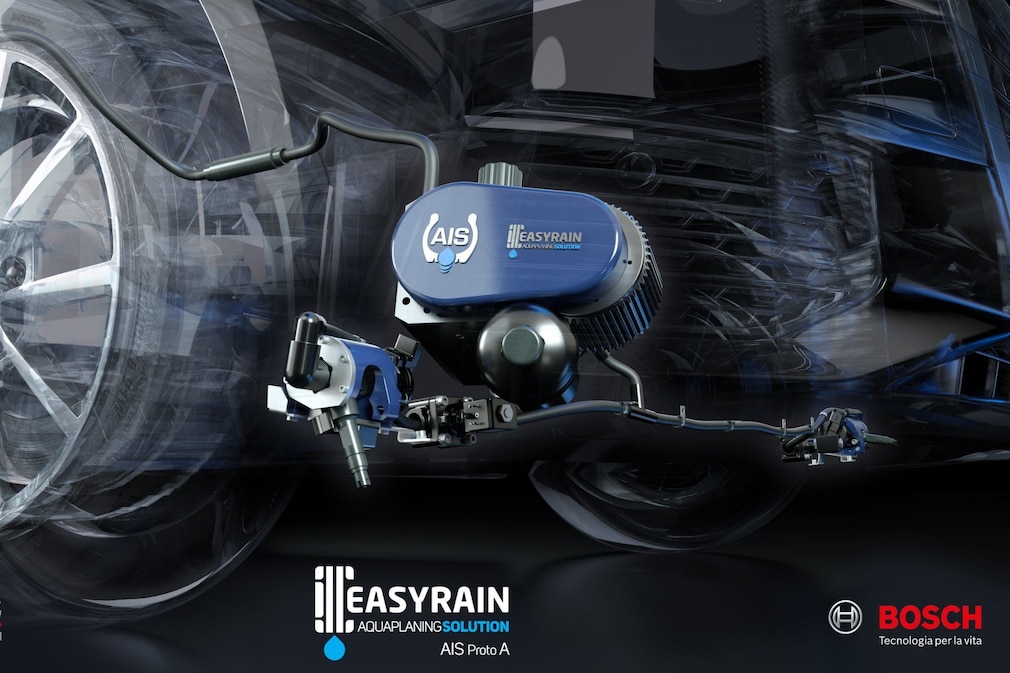 Easyrain kämpft mit Wasser gegen Aquaplaning. So funktioniert die Technik