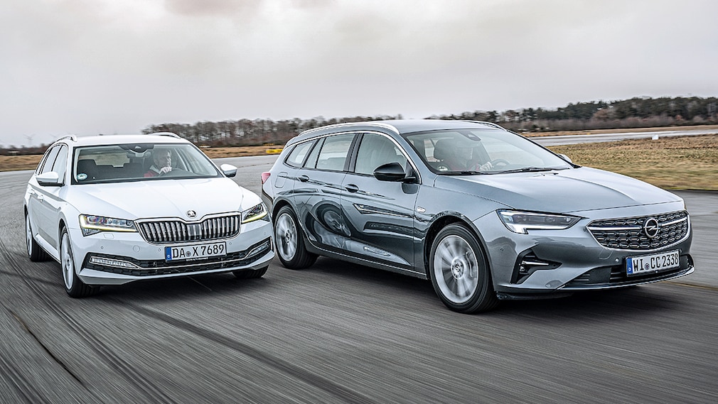 Skoda Superb Combi 1.5 TSI Opel Insignia ST 2.0 DIT Skoda Superb Combi 1.5 TSI Opel Insignia ST 2.0 DIT