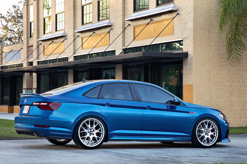VW Blue Lagoon Jetta GLI concept