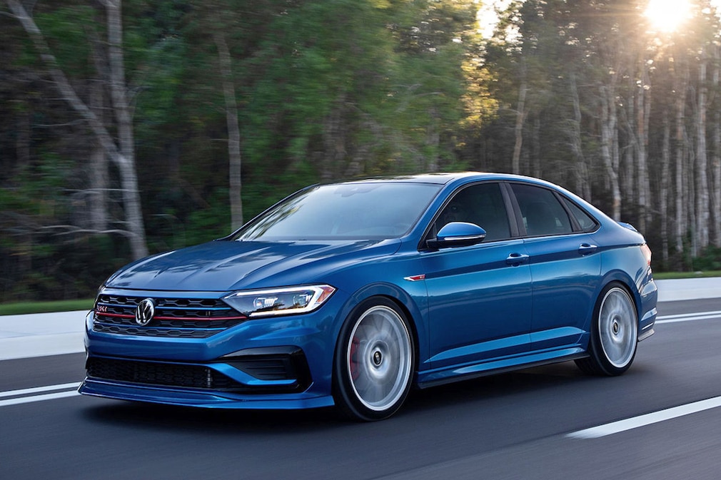 VW Blue Lagoon Jetta GLI concept