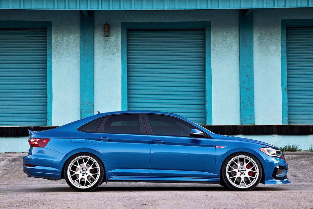 VW Blue Lagoon Jetta GLI concept