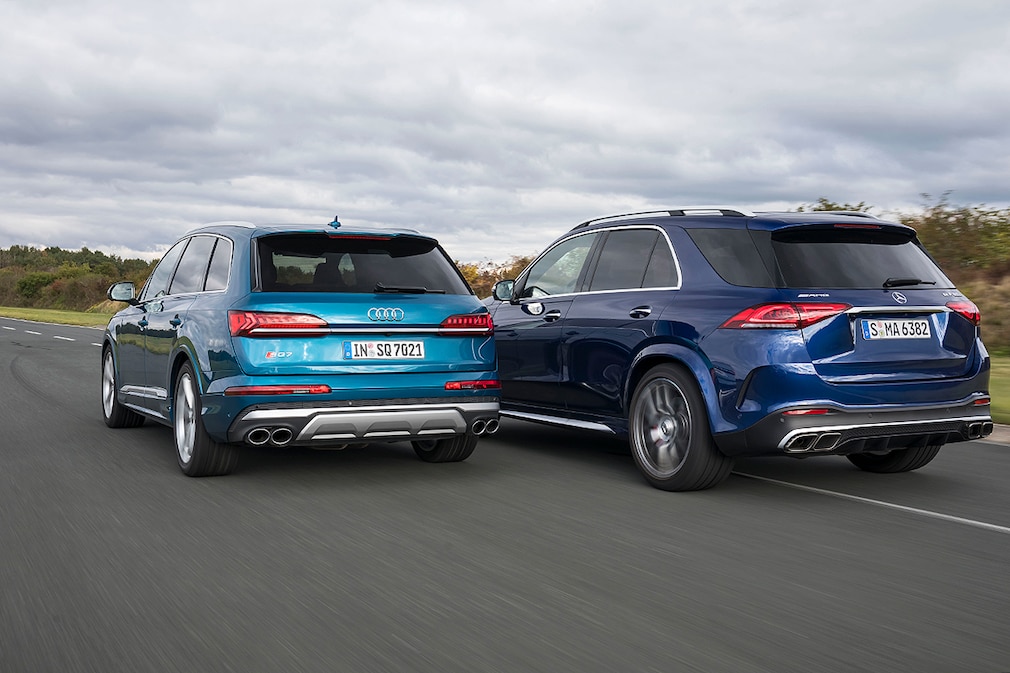 Mercedes-AMG GLE 63 S Audi SQ7