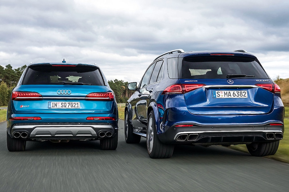 Mercedes-AMG GLE 63 S    Audi SQ7