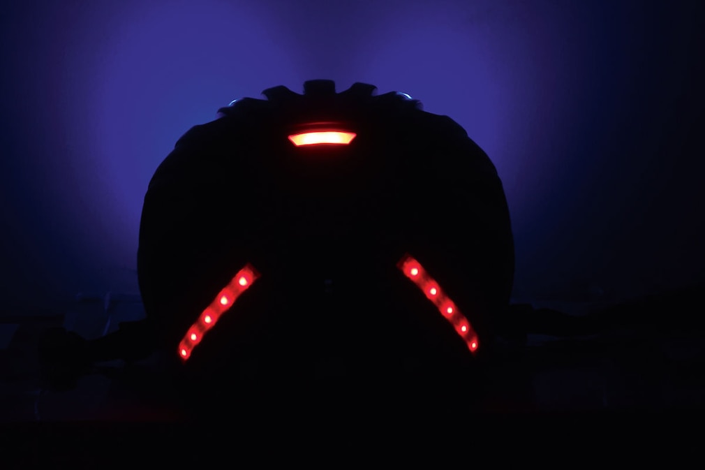 Fahrradhelm Alpina Haga Led, Rücklicht