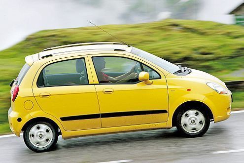 Trotz großem Durst fährt der Matiz 29 Prozent günstiger als ein Benziner.