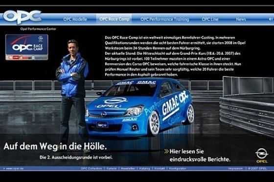 Opel OPC Homepage