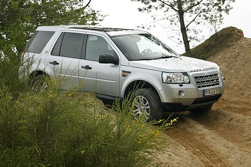 Auch Offroad-Neulinge kommen mit dem Freelander gut zurecht.