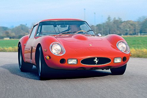 Traumhaftes Sportgerät mit Straßenzulassung: der Ferrari 250 GTO.