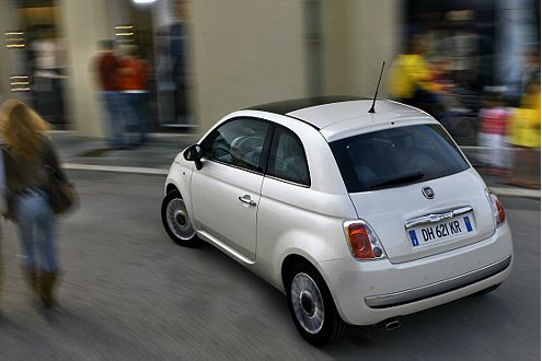Stadtflitzer: Der neue Fiat 500 sorgt für Aufsehen, nicht nur in Italien.