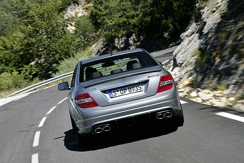 Geht gut: In 4,5 Sekunden ist der C 63 AMG von 0 auf Tempo 100.
