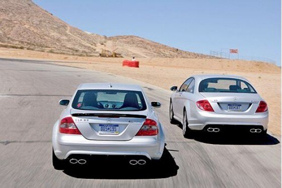 Test CL 65 AMG/CLK 63 AMG Black Series Test CL 65 AMG/CLK 63 AMG Black Series