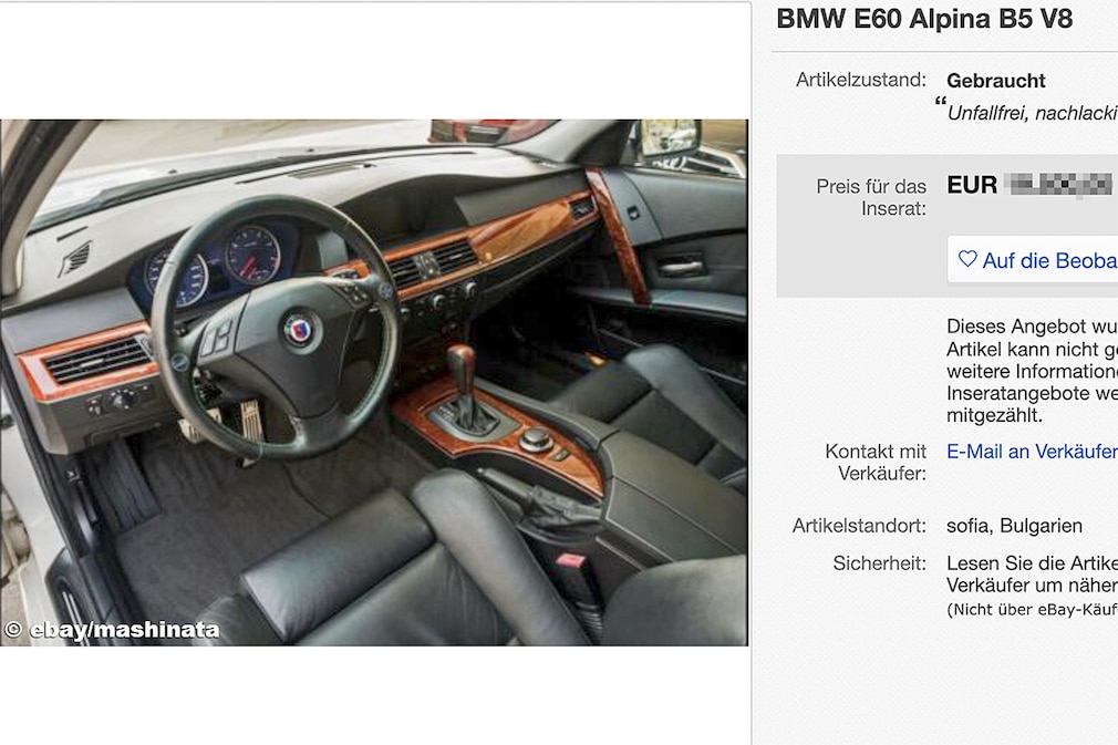 BMW E60 Alpina B5 V8