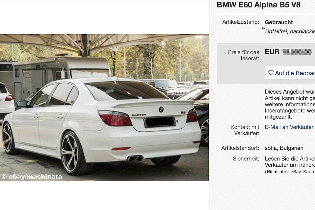 BMW E60 Alpina B5 V8
