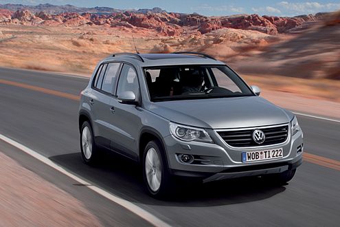 Kompaktes SUV: Der Tiguan streckt sich auf 4,43 Meter Länge.