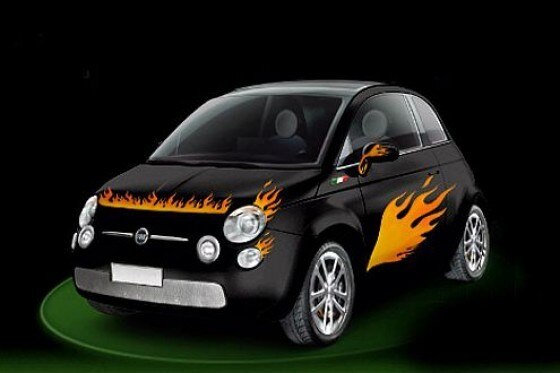 Premiere des Fiat 500 im Web