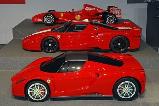 Ferrari Enzo in Leichtbau