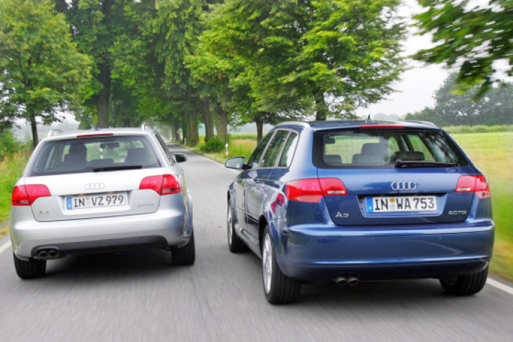 Audi A3 Sportback 2.0 TDI, A4 Avant 2.0 TDI