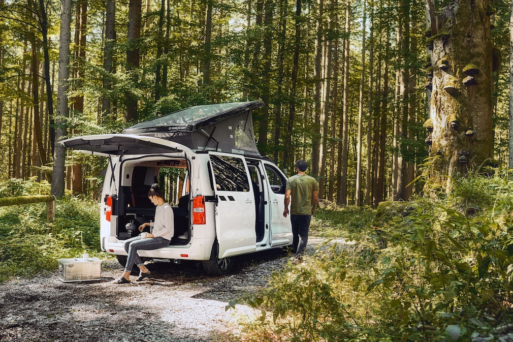 Vom großen Van zum praktischen Camper