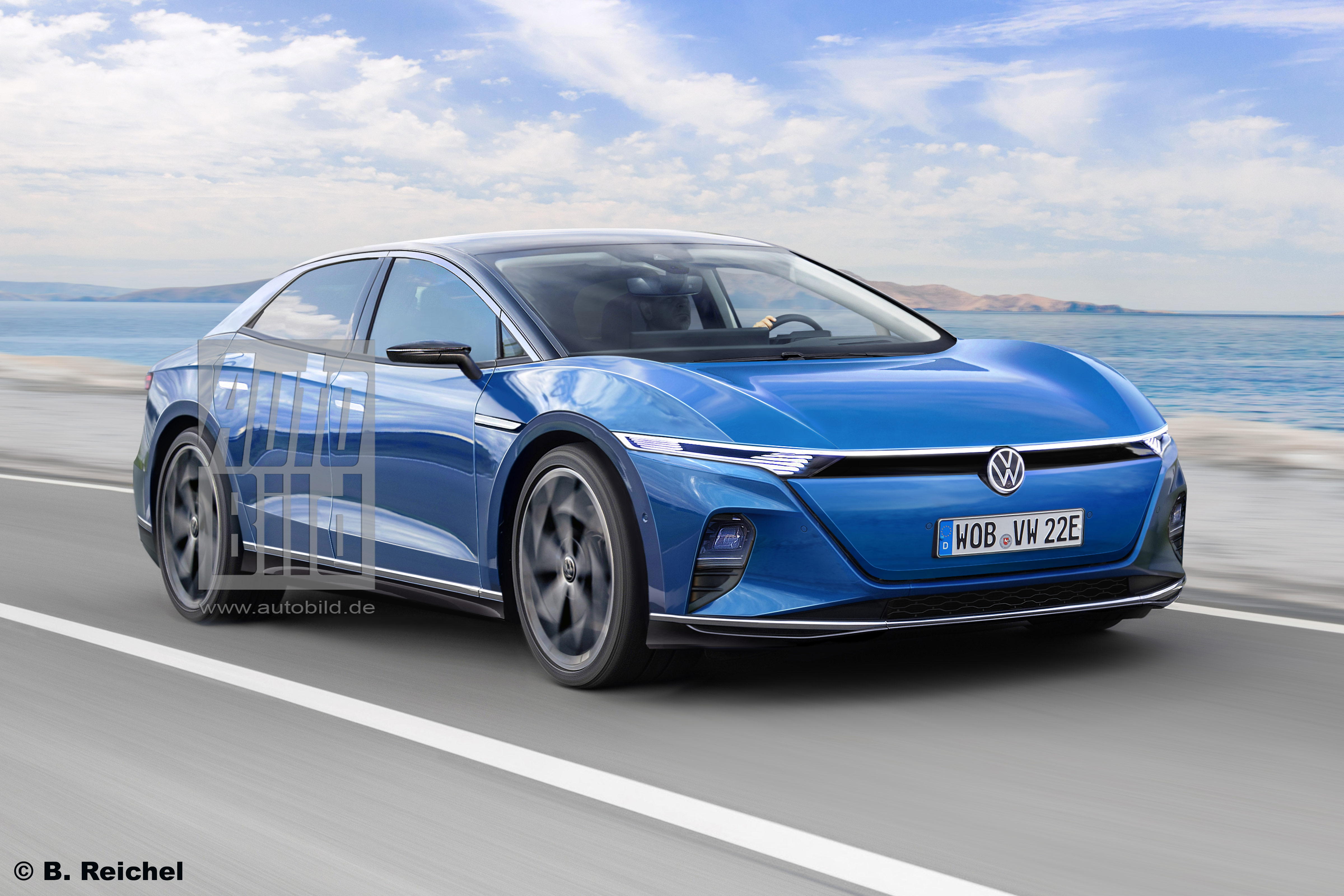 Projekt Trinity So k nnte VWs neue Elektro Limousine aussehen