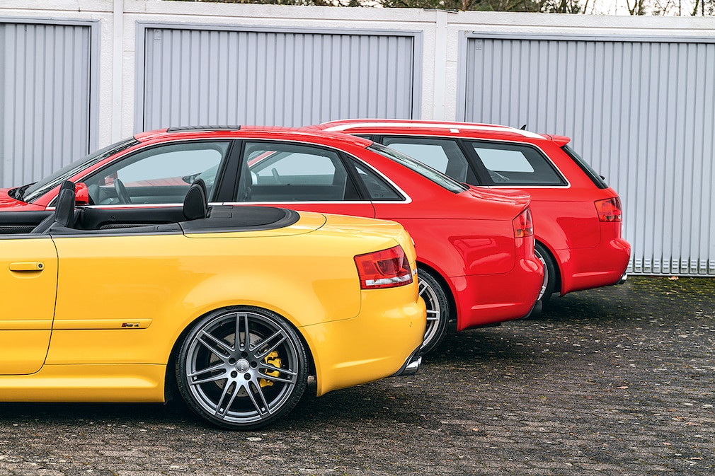 Audi RS 4 B7 Cabrio Audi RS 4 B7 Limousine Audi RS 4 B7 Avant