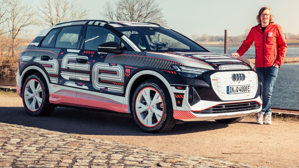 Erste Fahrt im Audi Q4 e-tron